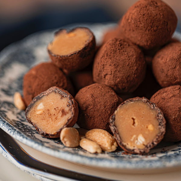 Trufas de maní