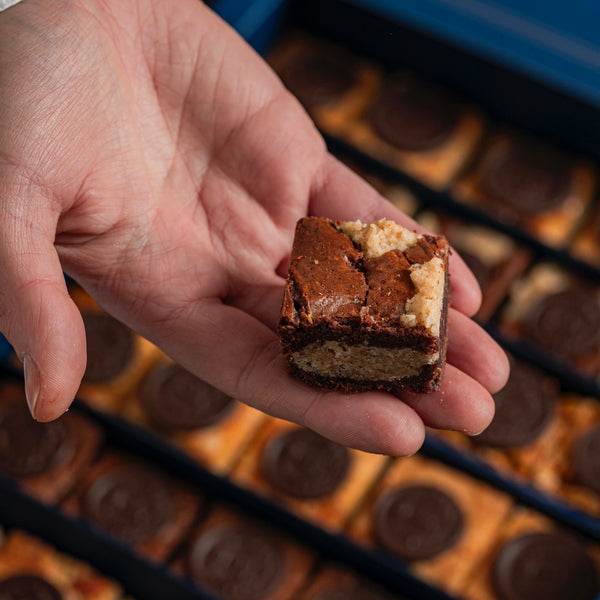 Degustación de brownie