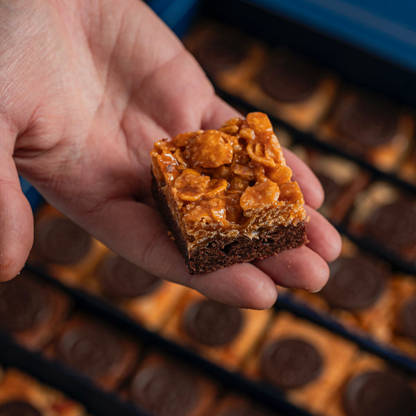 Degustación de brownie