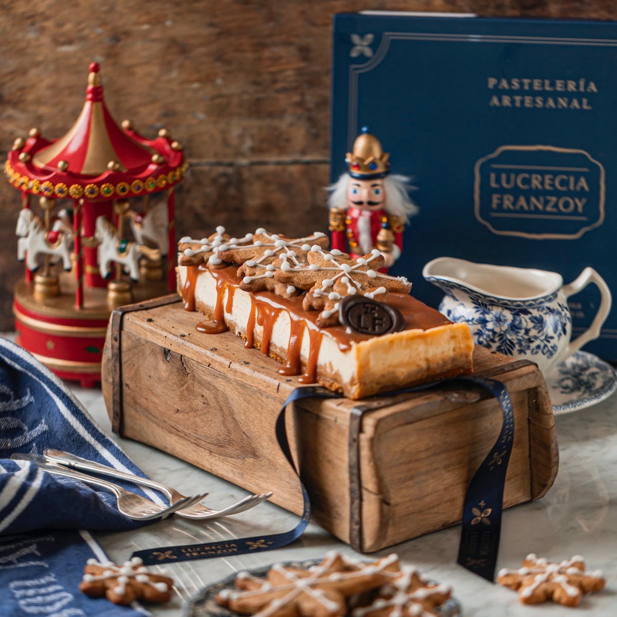 Barra cheesecake Navideño