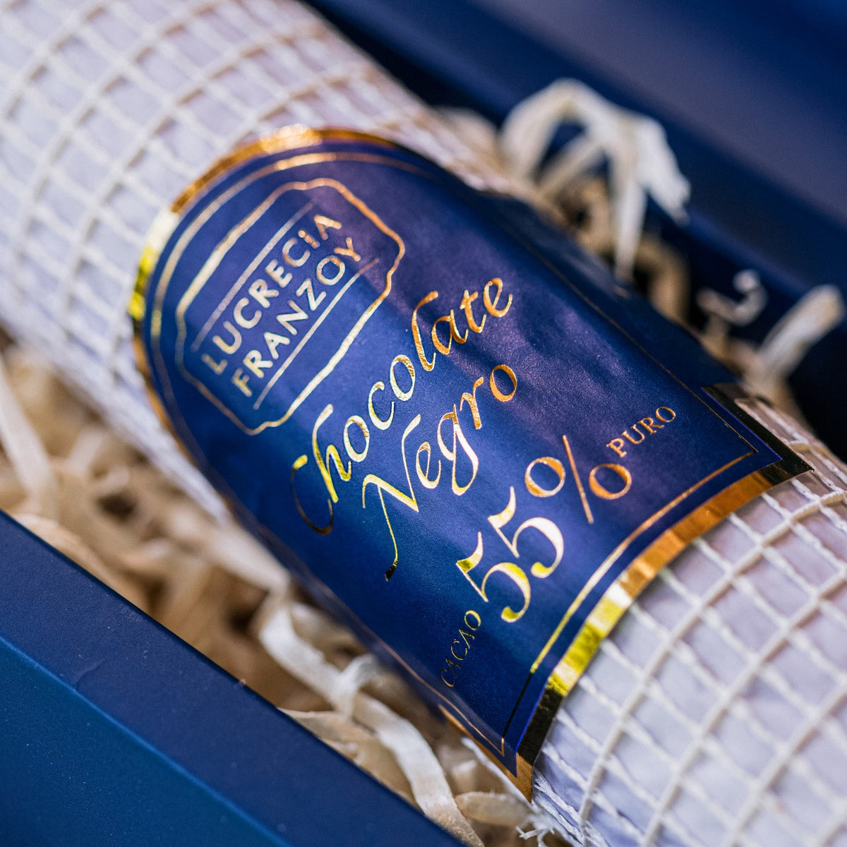 Salami di cioccolato nero